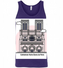 Cathédrale_Notre-Dame_de_Paris_outline Tank - zezetee