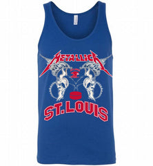 Metallica St Louis Eagles Logo Tank - zezetee
