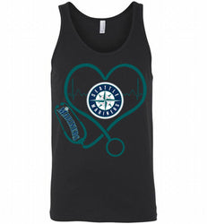 Nurse Heartbeat Seattle Mariners Tank