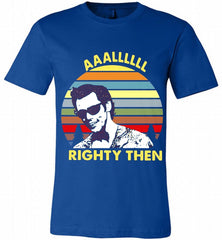 ACE VENTURA AAALLLLLL RIGHTY THEN VINTAGE Canvas USA - zezetee
