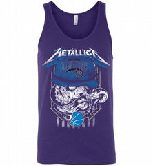 Metallica Skull Snake Orlando Magic Tank - zezetee