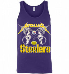 Metallica Pittsburgh SteelersLogo Tank - zezetee