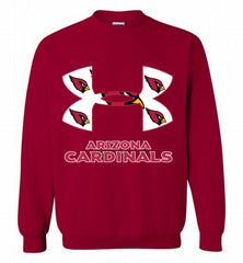 Under Armour Arizona Cardinals Crewneck Sweatshirt - zezetee