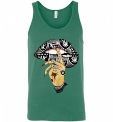 NFL Oakland Raiders Lip Shut The Fuck Up Tank - zezetee