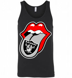 Oakland Raiders  x The Rolling Stones Logo Tank