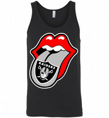 Oakland Raiders  x The Rolling Stones Logo Tank - zezetee