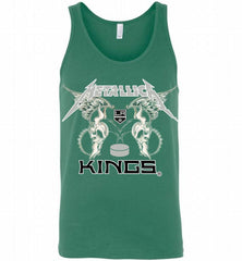Metallica Los Angeles Kings Logo Tank - zezetee