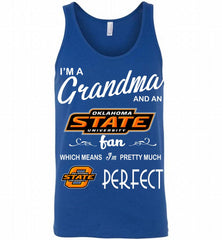 I'M A Grandma And A Oklahoma State Cowboys Fan Tank - zezetee