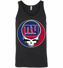 New York Giants Grateful Dead Logo Band Tank - zezetee