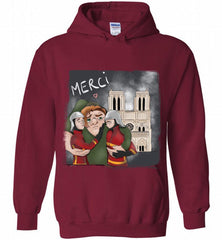 The Hunchback of Notre Dame Firefighter Paris Hoodie - zezetee
