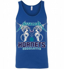 Metallica Charlotte Bobcats Logo Tank - zezetee