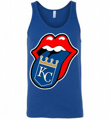 Kansas City Royals  x The Rolling Stones Logo Tank - zezetee