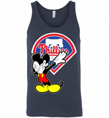Disney Mickey Mouse Dabbing Philadelphia Phillies Tank - zezetee