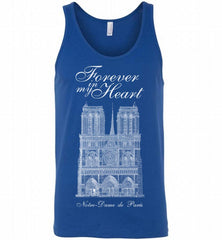Notre Dame Paris-Catholic-Cathedral-Architecture Tank - zezetee