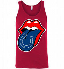 Indianapolis Colts  x The Rolling Stones Logo Tank - zezetee
