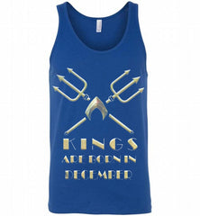 AQUAMAN KINGS ARE BORN IN DECEMBER Tank - zezetee
