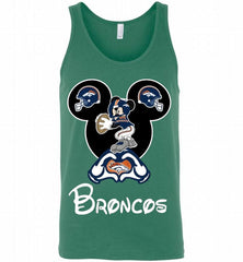 DENVER BRONCOS GIFT FANS MIKEY DISNEY GIFT Tank - zezetee
