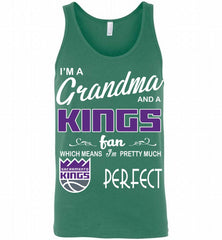 I'M A Grandma And A Sacramento Kings Fans Perfect Tank - zezetee