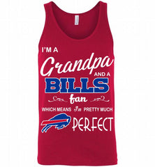 I'M A Grandpa And A Buffalo Bills Pretty Much Perfect Tank - zezetee