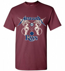 Metallica Tampa Bay Rays Logo Shirt - zezetee