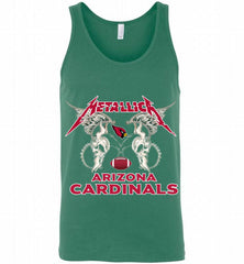Metallica Arizona Cardinals Logo Tank - zezetee
