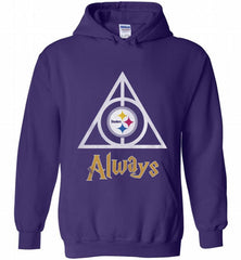 Pittsburgh Steelers deathly Hallows always trending gift Hoodie - zezetee