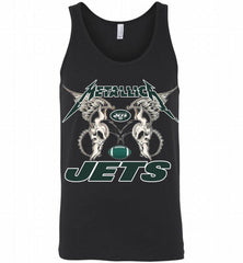 Metallica New York Jets Logo Tank - zezetee