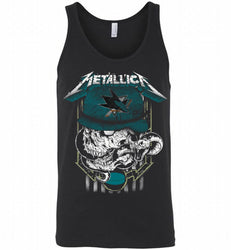 Metallica Skull Snake San Jose Sharks Tank