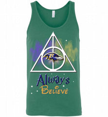 Baltimore Ravens Always Believe Harry Potter Tank - zezetee