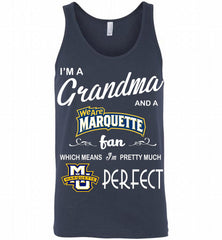 I'M A Grandma And A Marquette Golden Eagles Fan Tank - zezetee