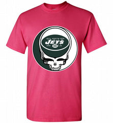 New York Jets Grateful Dead Logo Band Shirt - zezetee