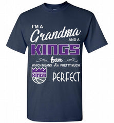 I'M A Grandma And A Sacramento Kings Fans Perfect Shirt - zezetee