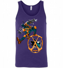 Deadpool Fan Love San Jose Sharks Awesome Tank - zezetee