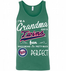 I'M A Grandma And A Minnesota Twins Fans Gift Tank - zezetee