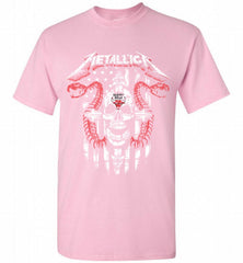 Metallica Snake Skull Chicago Bulls Logo Shirt - zezetee