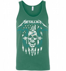 Metallica Snake Skull Miami Dolphins Logo Tank - zezetee