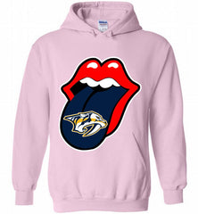 Nashville Predators  x The Rolling Stones Logo Hoodie - zezetee