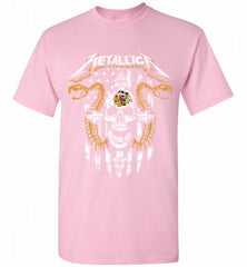 Metallica Snake Skull Chicago Blackhawks Logo Shirt - zezetee