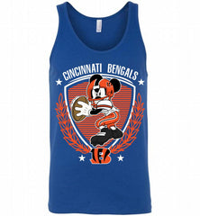 Disney Mickey Cincinnati Bengals Team Tank - zezetee