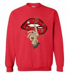 Chicago Bulls Lip Shut The Fuck Up Crewneck Sweatshirt - zezetee