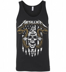 Metallica Snake Skull New Orleans Pelicans Logo Tank