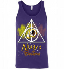 Washington Redskins Always Believe Harry Potter Tank - zezetee