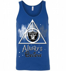 Oakland Raiders Always Believe Harry Potter Tank - zezetee