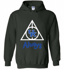 KENTUCKY WILDCATS DEATHLY HALLOWS ALWAYS GIFT Hoodie - zezetee
