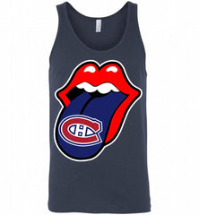 Montreal Canadiens  x The Rolling Stones Logo Tank - zezetee