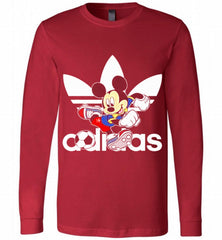 ADIDAS FOOTBALL MICKEY MOUSE DISNEY SPORTS Long Sleeve - zezetee