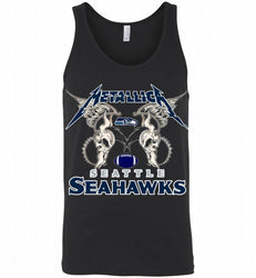 Metallica Seattle SeahawksLogo Tank