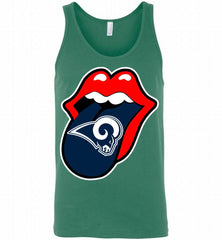 Los Angeles Rams  x The Rolling Stones Logo Tank - zezetee