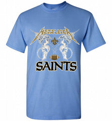 Metallica New Orleans Saints Logo Shirt - zezetee