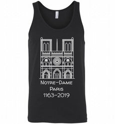 Notre Dame Paris 1163 - 2019 Tank